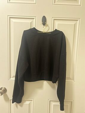 Altar'd State Black Crew Neck Pullover